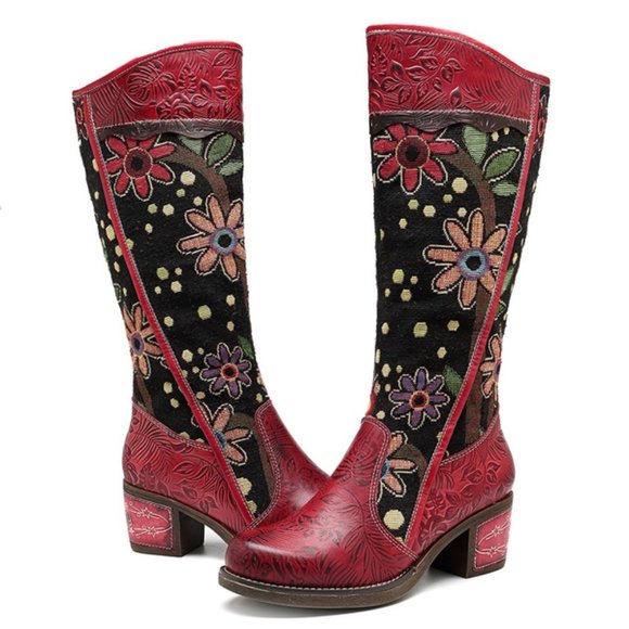 Cowgirl Handmade Genuine Leather Sz. 7 (38) - Picture 5 of 16